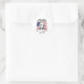 Crap That's Due Tomorrow Grappig 4th of July Thoma Ronde Sticker (Tas)