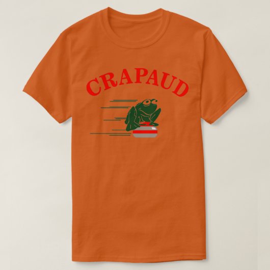 crapaud curling club t-shirt (Design voorkant)