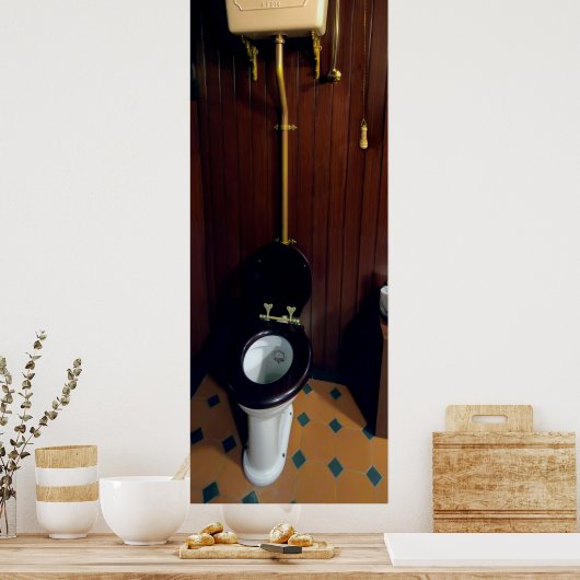 CRAPPER TOILET POSTER (Keuken)