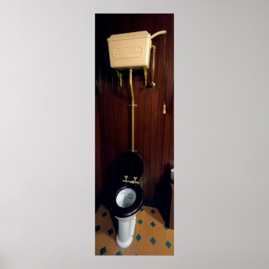 CRAPPER TOILET POSTER (Voorkant)