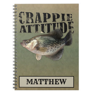 Crappie Attitude Vissen Notitieboek
