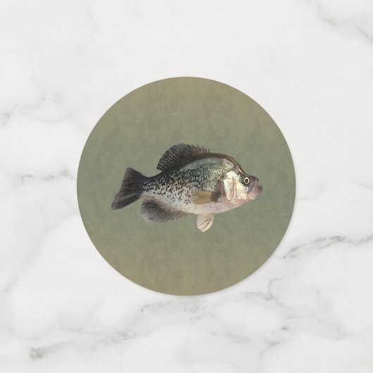 Crappie Birthday Custom Afbeelding Confetti (Kleine voorkant)