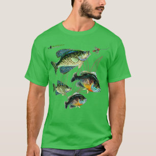 Crappie Bluegill Vist Hoodies Black Fly