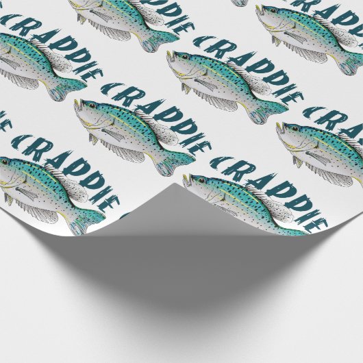 Crappie Cadeaupapier (Hoek)