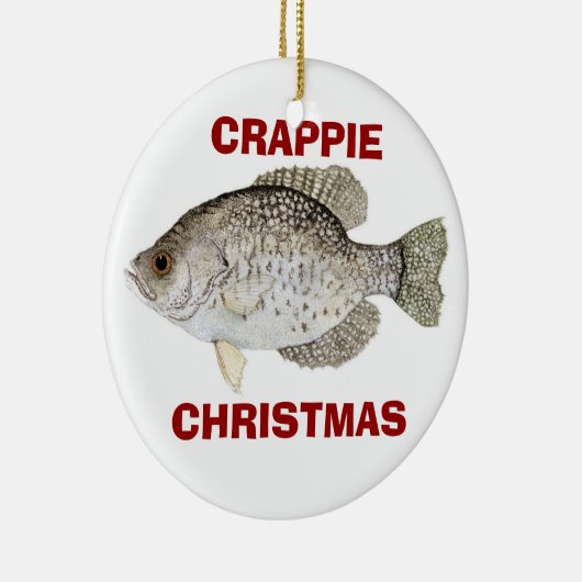 CRAPPIE CHRISTMAS KERAMISCH ORNAMENT (Rechts)
