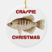 CRAPPIE CHRISTMAS KERAMISCH ORNAMENT (Achterkant)