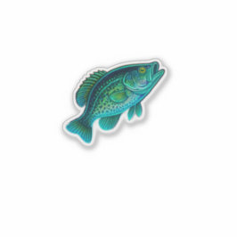 Crappie Cutout-Sticker Sticker