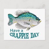 Crappie Day Briefkaart (Voorkant)