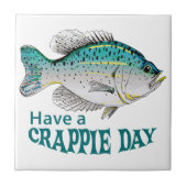 Crappie Day Tegeltje (Voorkant)