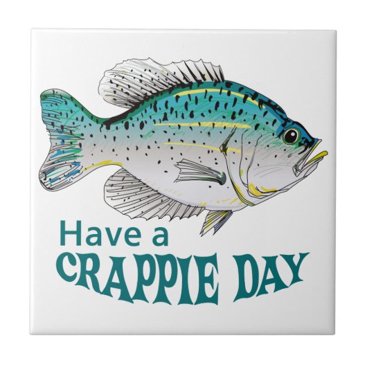 Crappie Day Tegeltje (Voorkant)