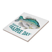 Crappie Day Tegeltje (Zijkant)