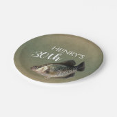 Crappie Fish 30th Birthday Papieren Bordje (Gekanteld)