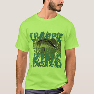 Crappie Fishin' King T-shirt
