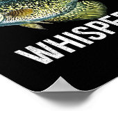 Crappie fluisteraar poster (Hoek)