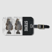 Crappie Gevist Trip Cool Naam Angler Bagagelabel (Voorkant (horizontaal))