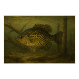 Crappie Poster