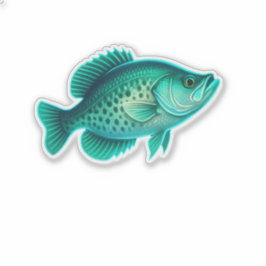 Crappie-Sticker Sticker