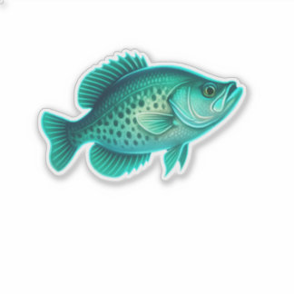 Crappie-Sticker Sticker