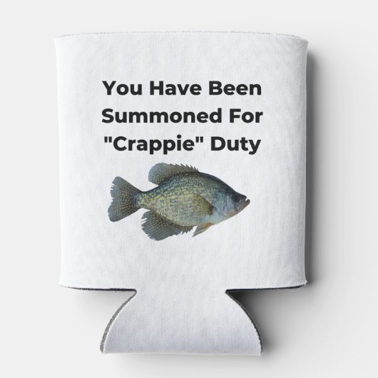 Crappie Vissen Blikjeskoeler (Achterkant)