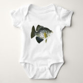Crappie-visserij Romper (Voorkant)
