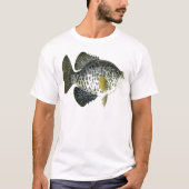 Crappie-visserij T-shirt (Voorkant)