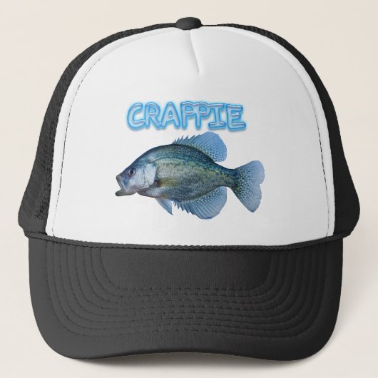 Crappie-visserij Trucker Pet (Voorkant)