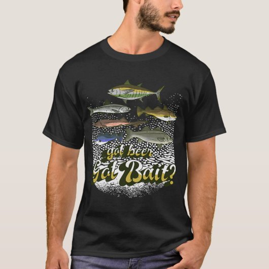 Crappie Vistekening T-shirt (Voorkant)