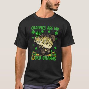 Crappies zijn m'n luidop Crappie Fish St. Patr T-shirt