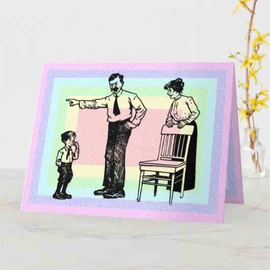 Crappy Fathers Day Kaart (Gele Bloem)