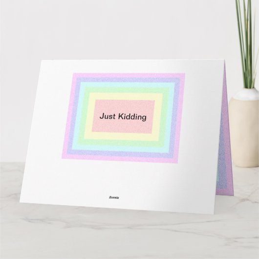 Crappy Fathers Day Kaart (Achterkant)