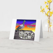 Crappy verjaardag!!! kaart (Gele Bloem)