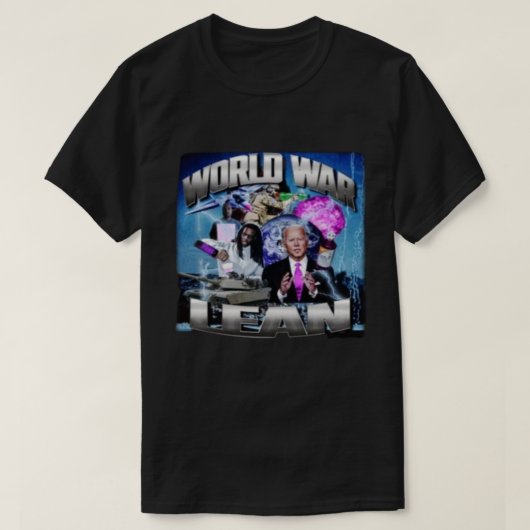 Crappy Worldwide Merch World War Lean TShirt (Design voorkant)