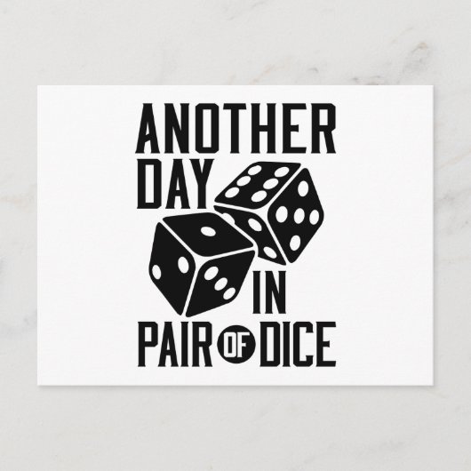 Craps Casino op een andere dag in de lucht van Dic Briefkaart (Voorkant)