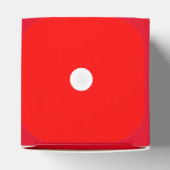 Craps Dice -  doos Bedankdoosjes (Bovenkant)