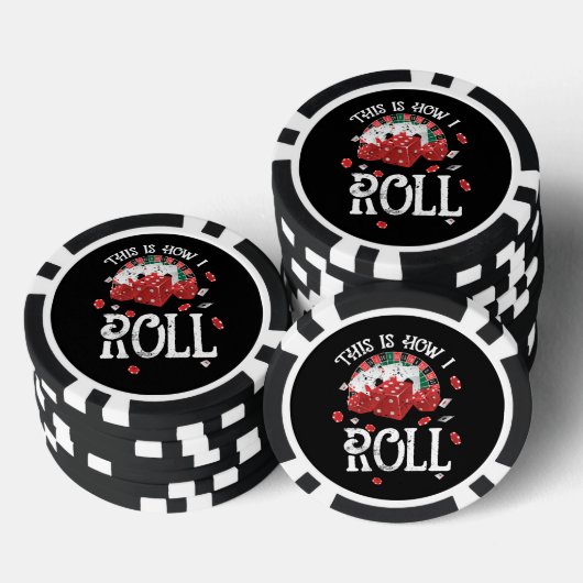 Craps Dit is hoe ik rol Poker Chips (Opstapeling)