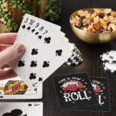 Craps Dit is hoe ik rol Pokerkaarten (Insitu)