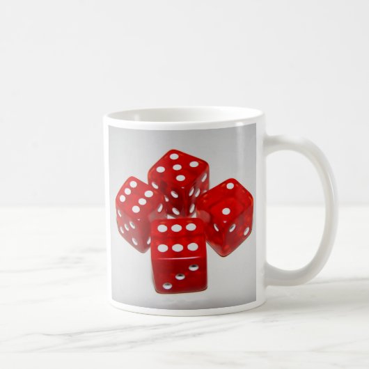 Craps Iedereen Coffee Cup Koffiemok (Rechts)