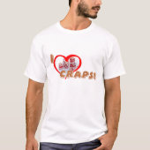 Craps Lover's Basic T-shirt (Voorkant)