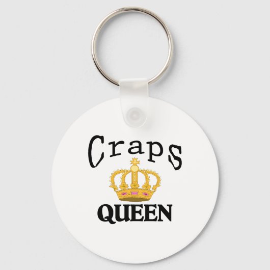 Craps Queen Sleutelhanger (Voorkant)