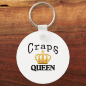 Craps Queen Sleutelhanger (Voorkant)