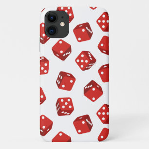 Craps speler Rode dobbelstenen Case-Mate iPhone Case