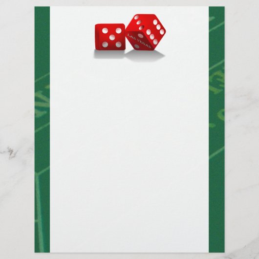 Craps-tabel met Las Vegas-ijs (Voorkant)