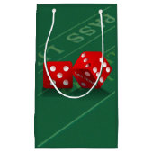 Craps-tabel met Las Vegas-ijs Klein Cadeauzakje (Voorkant)