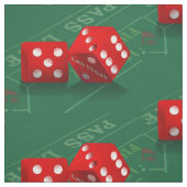 Craps-tabel met Las Vegas-ijs Stof (Swatch)