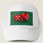 Craps-tabel met Las Vegas-ijs Trucker Pet (Voorkant)