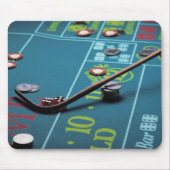 Craps Table Mousepad Muismat (Voorkant)