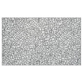 Craquelure Pattern - Zwart-wit Stof (Fat Quarter)