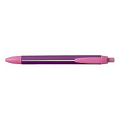 Craquelure Textuur Paarse Pen met Naam Afwerking (Achterkant)