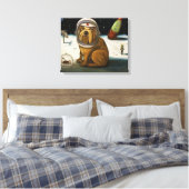 Crash 2 canvas afdruk (Insitu (Slaapkamer))
