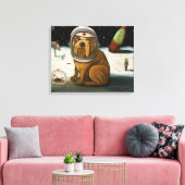 Crash 2 canvas afdruk (Insitu (Woonkamer))